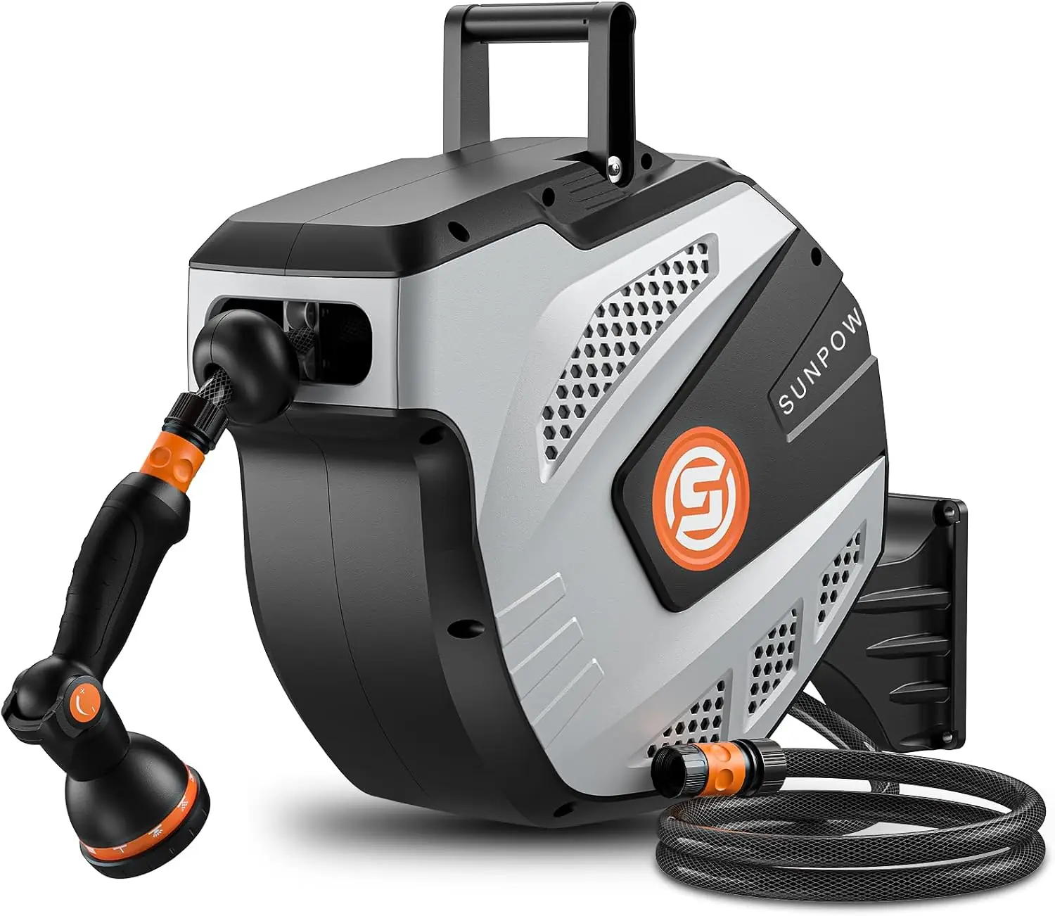 Enrollador de manguera automático